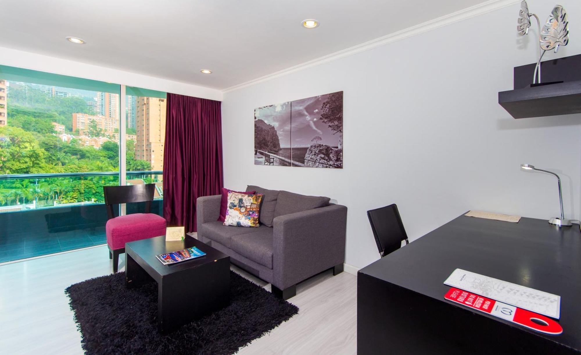 The Morgana Poblado Suites Hotel Medellín Camera foto